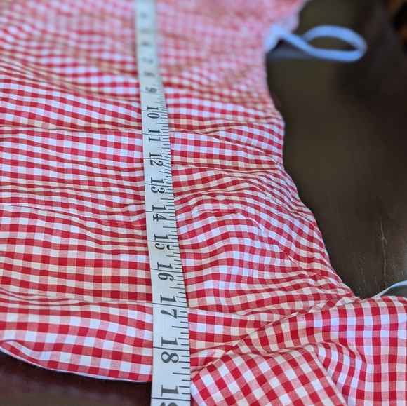 Vici Rosie Gingham Off The Shoulder Mini - Picture 15 of 16